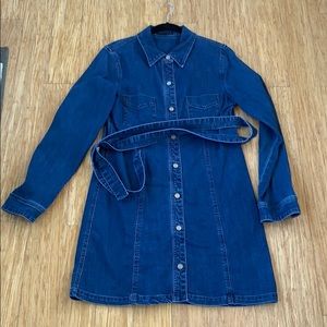Sanctuary Long Sleeve Denim Dress